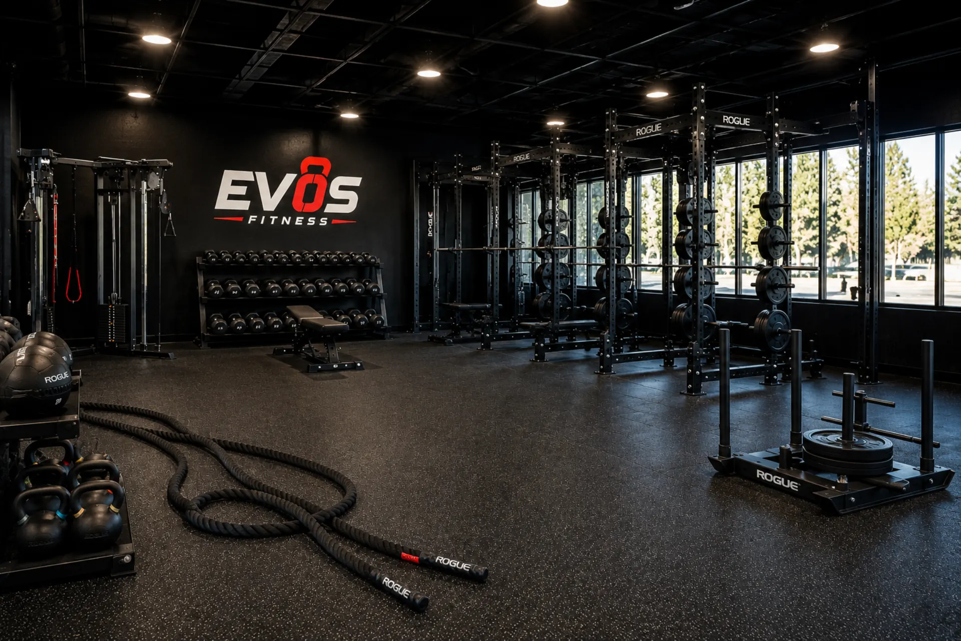 Inside the EVOS Fitness 2,400 sq ft private studio in Winter Park